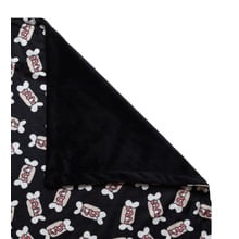 Black Hot Diggity Dog Pet Blanket